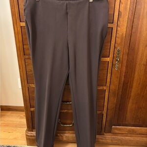 Soft Surroundings Brown Straight Leg Pants